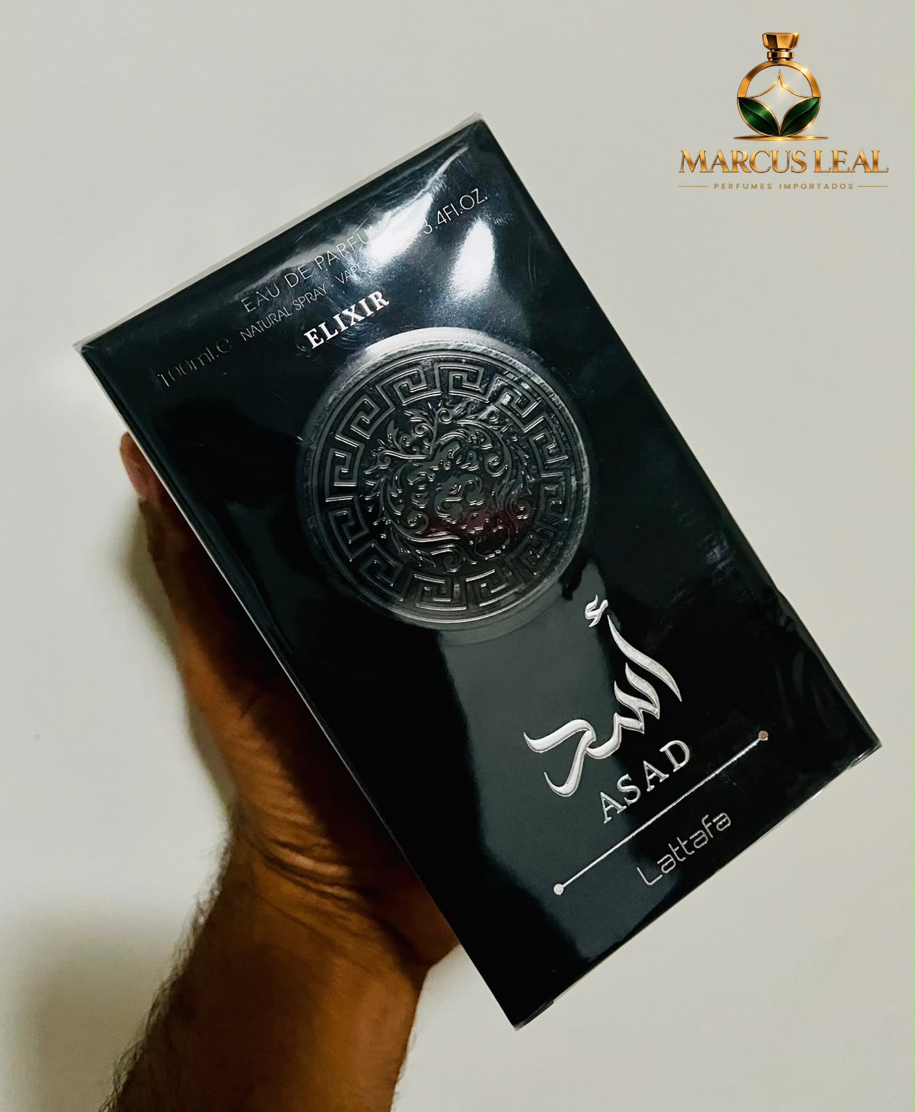 Elegância e presença — Marcus Leal
